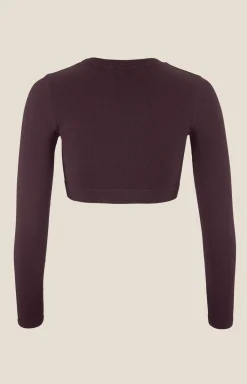 Collective Rib Cropped Ls Top W*Craft Sportswear Online