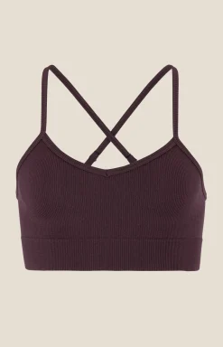 Collective Rib Strap Sports Bra W*Craft Sportswear New