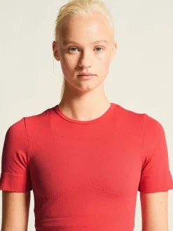Collective Seamless Cropped SS Top W*Craft Sportswear New