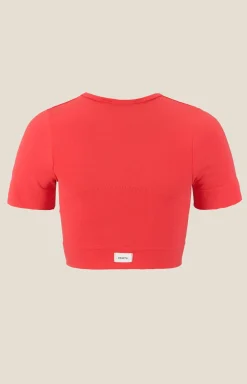 Collective Seamless Cropped SS Top W*Craft Sportswear New