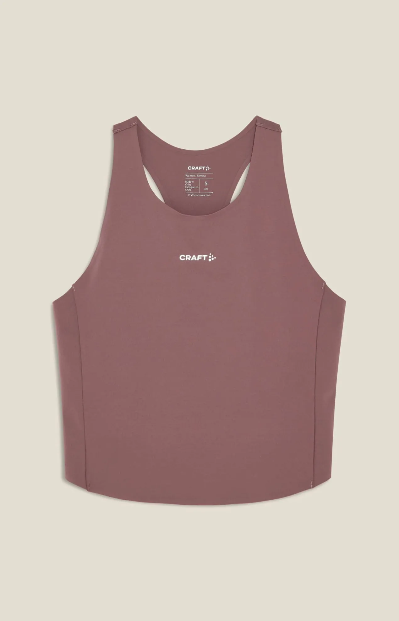Hypervent Cropped pocket Singlet W*Craft Sportswear New