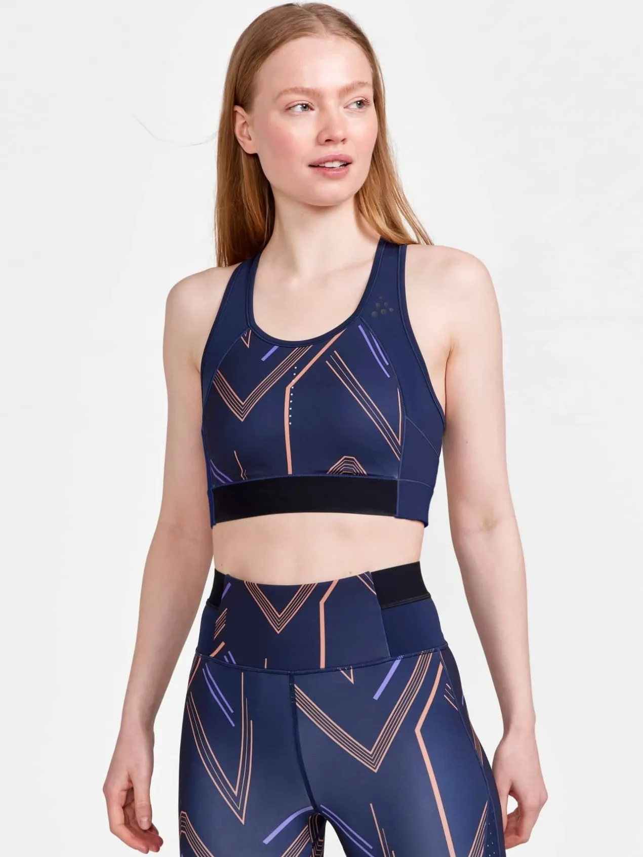 PRO HiT Blocked Sport Top W*Craft Sportswear New