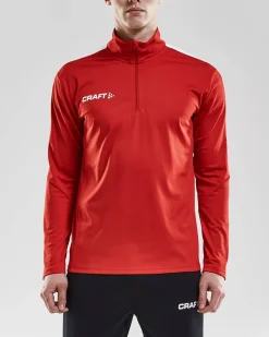 Progress Halfzip Ls Tee M*Craft Sportswear