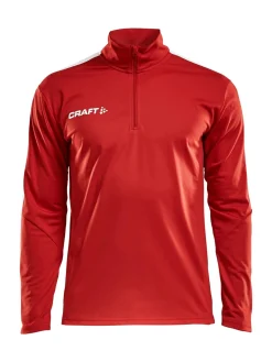 Progress Halfzip Ls Tee M*Craft Sportswear
