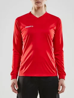 Squad Go Jersey Solid Ls W*Craft Sportswear