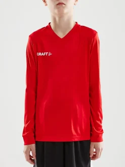 Squad Go Jersey Solid Ls Jr*Craft Sportswear Discount